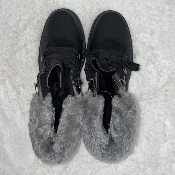 Faux fur trim hiker boot - Picture 5 of 5